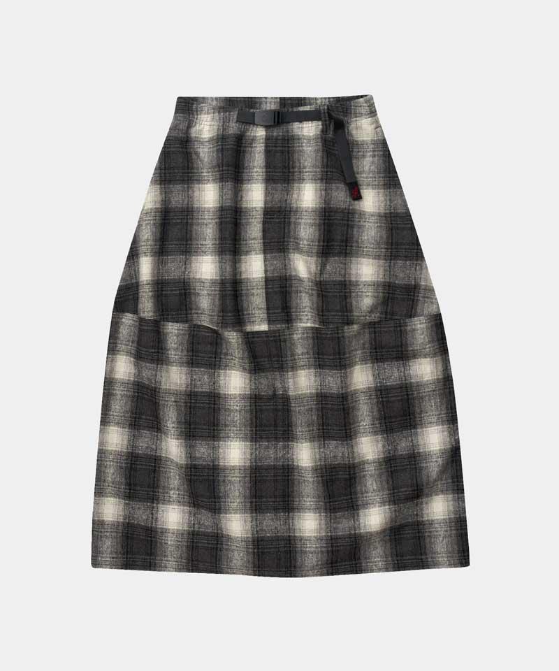 Wool Paneled Skirt Product Image
