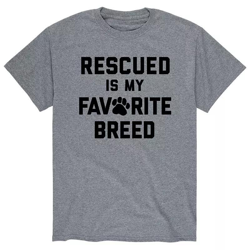 Mens Rescued Favorite Breed Tee Product Image