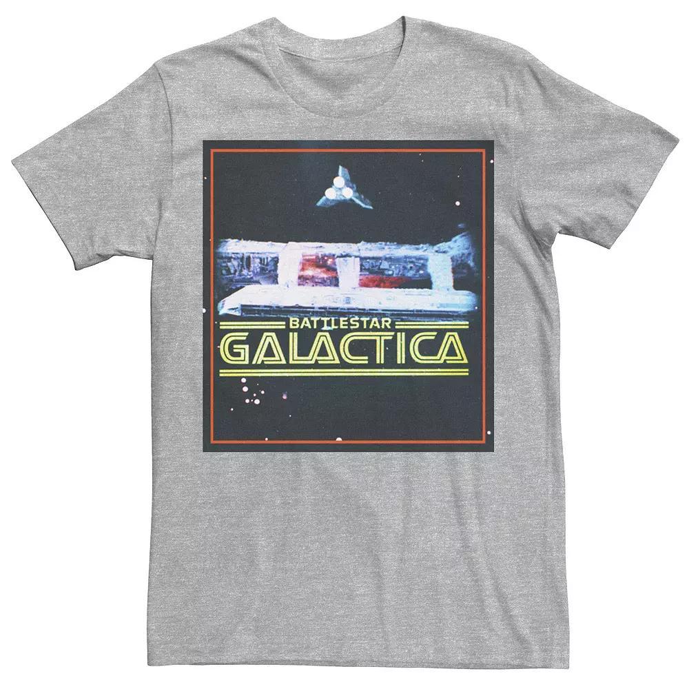 Men's Battlestar Galactica Classic Poster Tee, Size: 3XL, Athletic Grey Product Image
