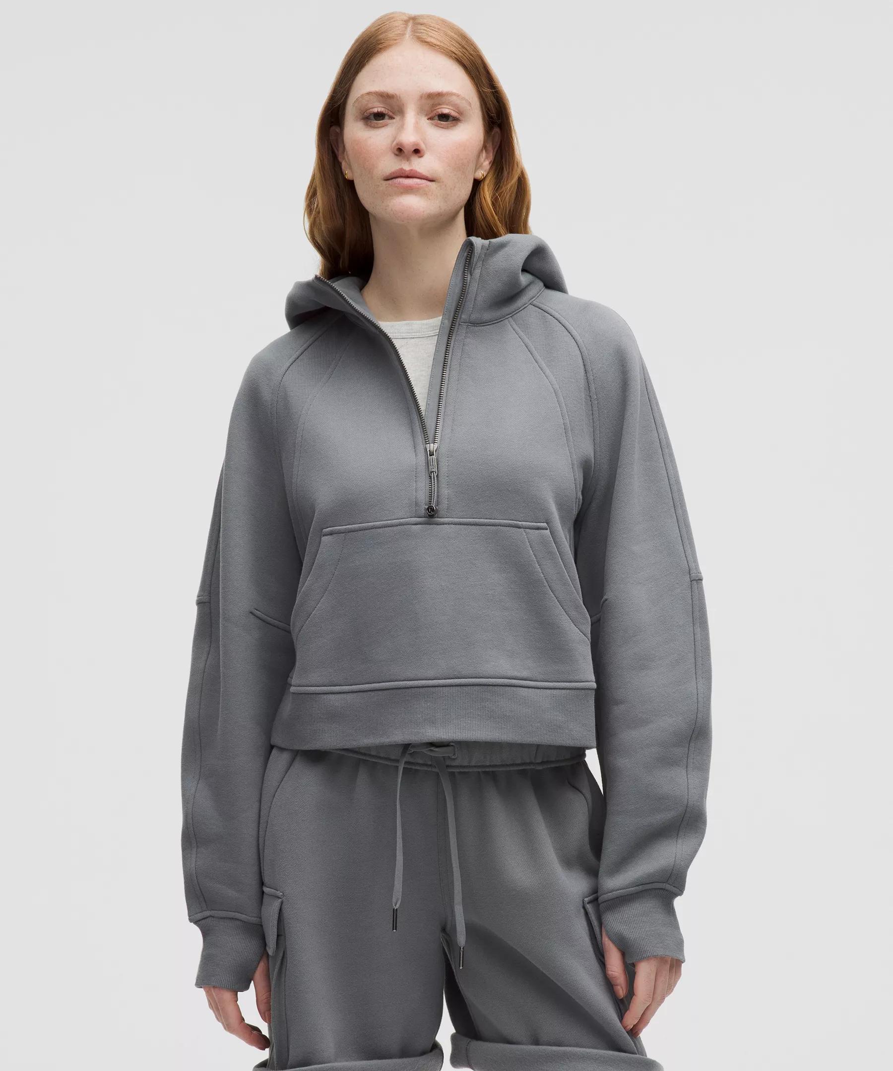 Scuba Oversized Half-Zip Hoodie Product Image