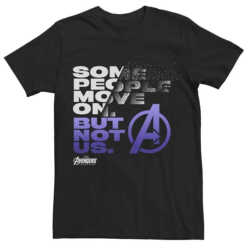 Men's Marvel Avengers Endgame Some People Move On Graphic Tee, Size: XXL, Black Product Image