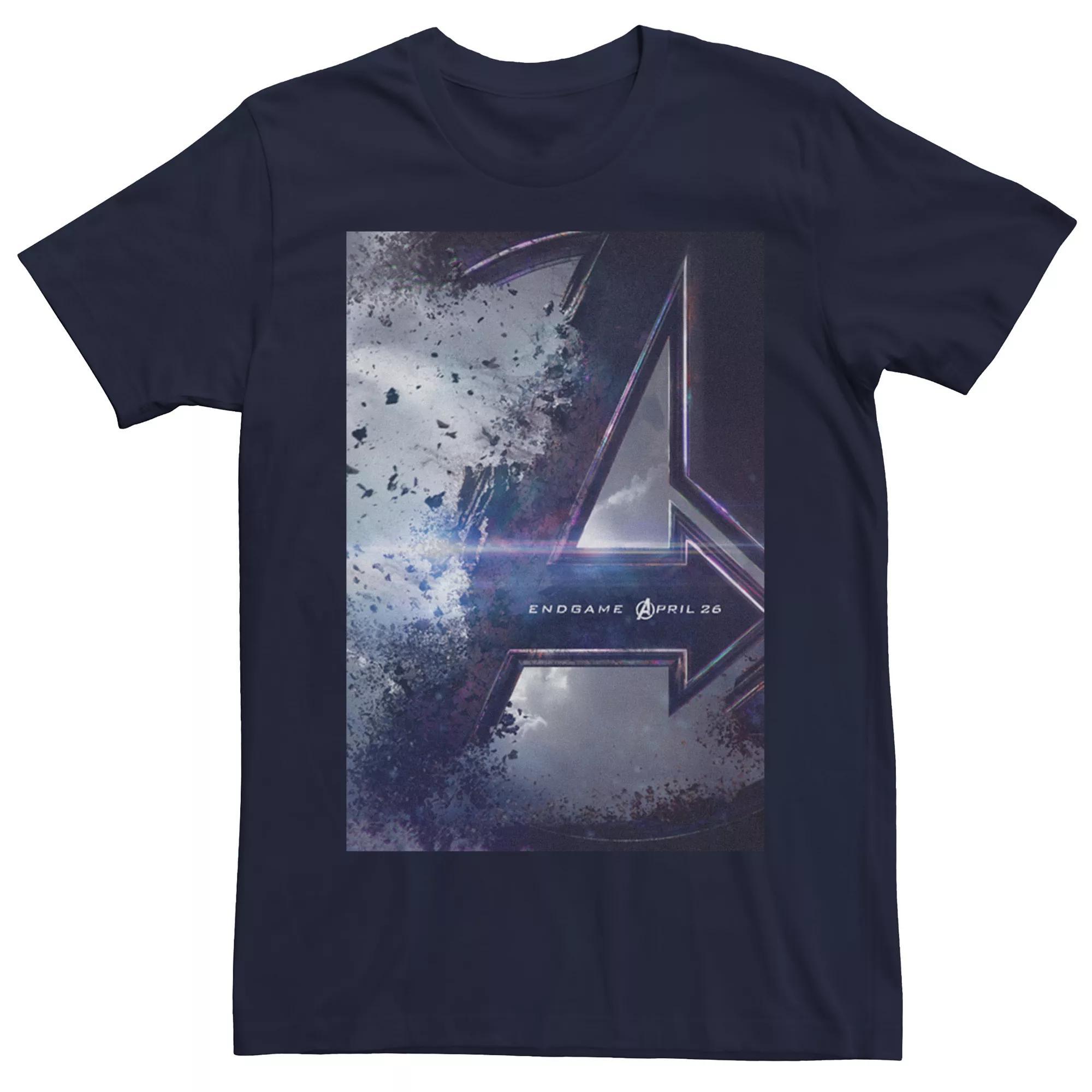Men's Marvel Avengers Endgame Poster Tee, Size: Small, Blue Product Image
