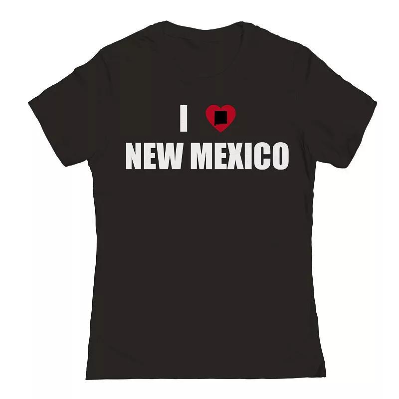 Junior's I Heart New Mexico Graphic Tee, Women's, Size: XXL, White Product Image