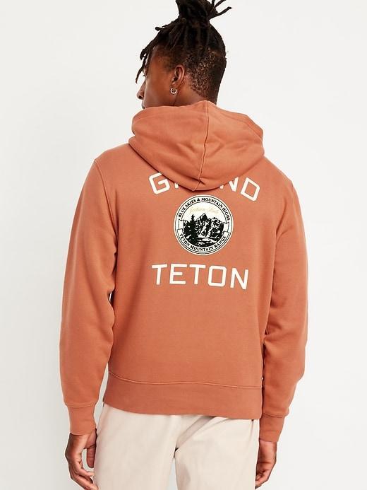 Oversized Essential Graphic Hoodie Product Image