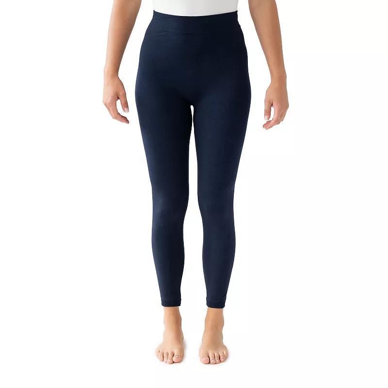 Womens MUK LUKS Faux Denim Leggings Product Image