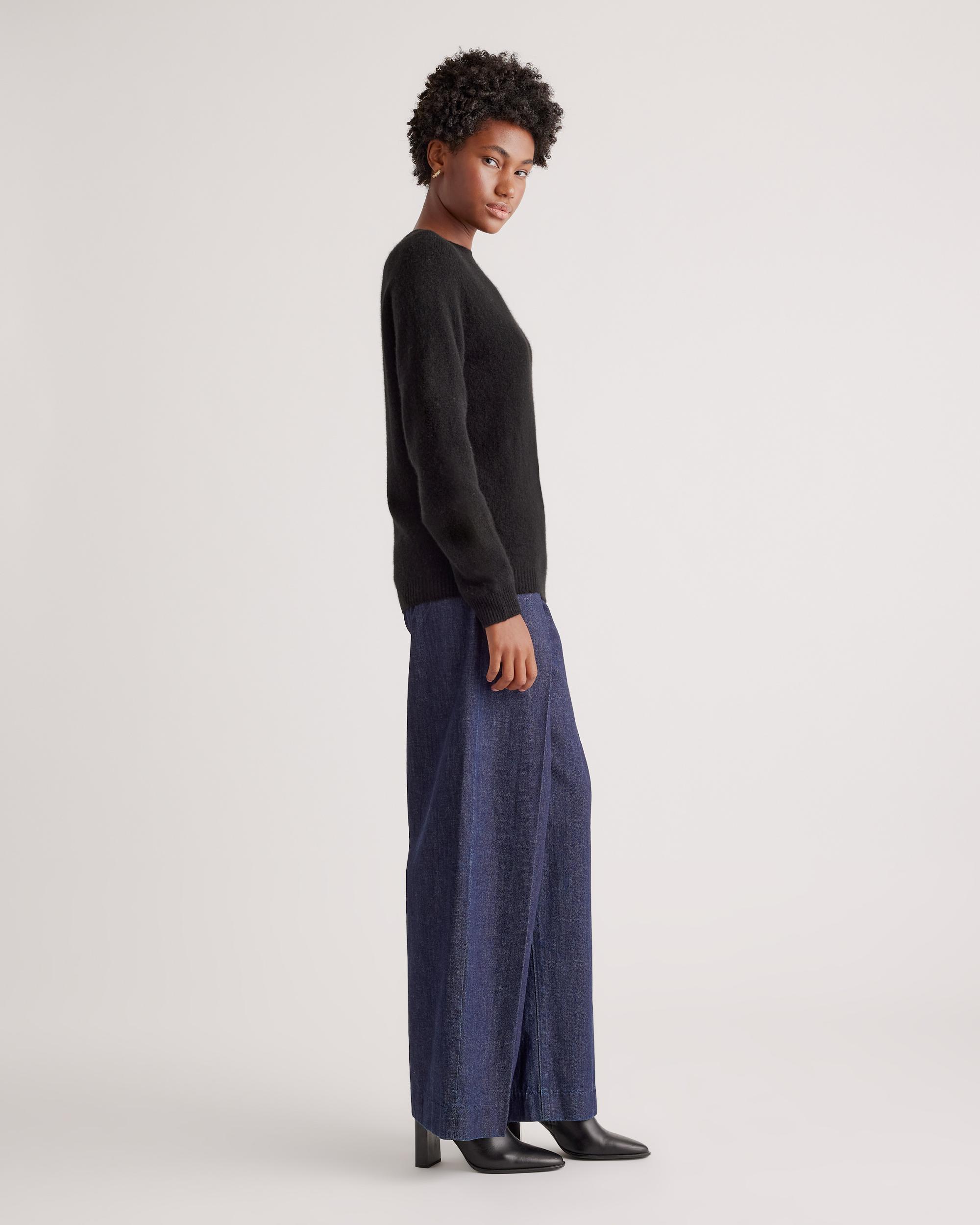 Quince | Women's 100% Yak Wool Crewneck Sweater Size XS Product Image