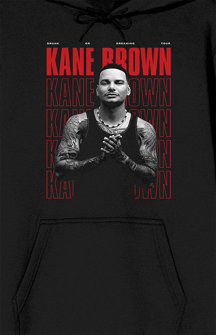 Men's Kane Brown Drunk or Dreaming Tour Graphic Hoodie, Size: Large, Black Product Image