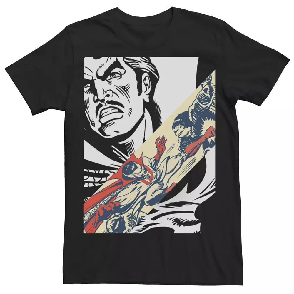 Men's Dr. Strange Retro Tee, Size: Large, Black Product Image