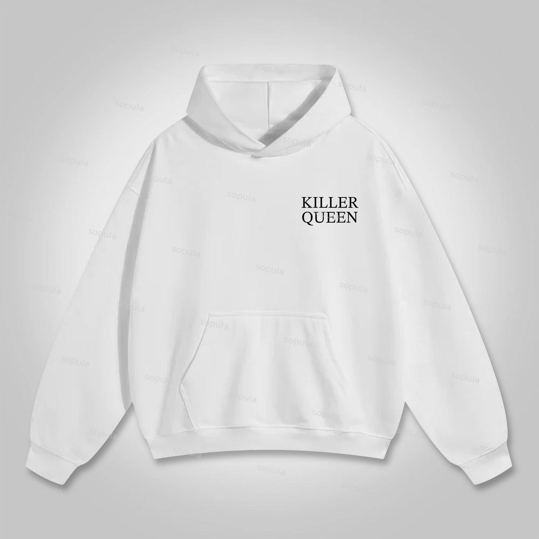 Sopula Jojo Killer Queen Bites THE Dust Graphic Hoodie Product Image