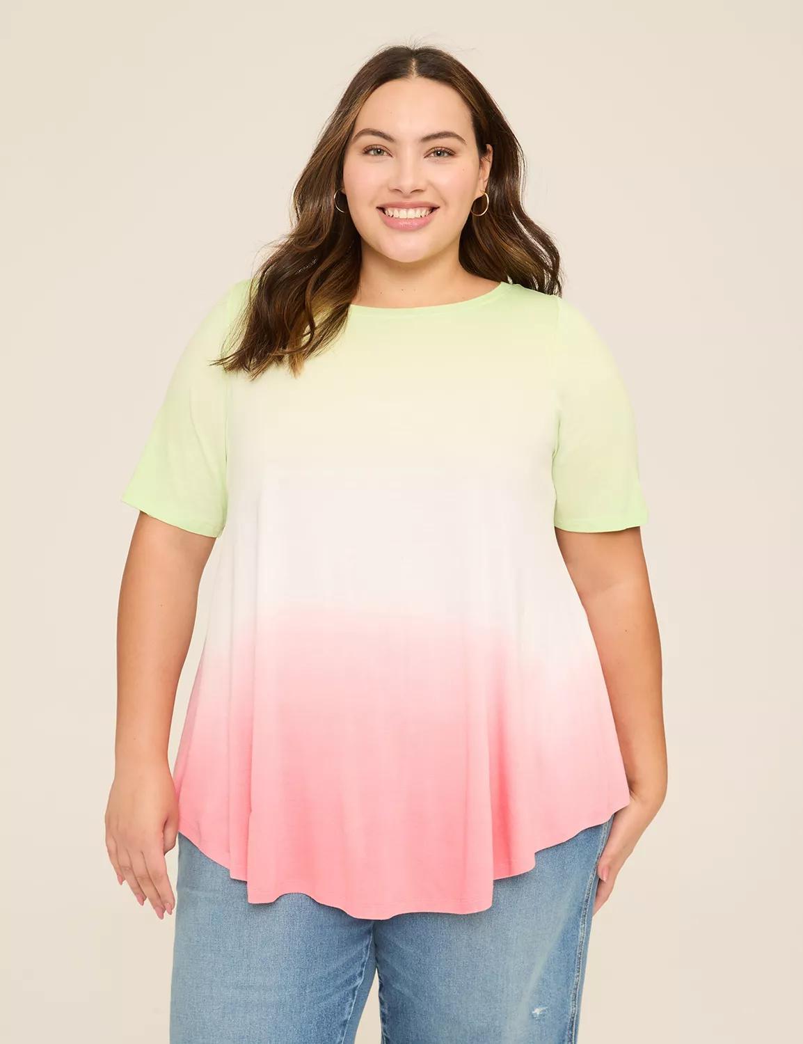 Max Swing Perfect Sleeve Boatneck Tee Product Image