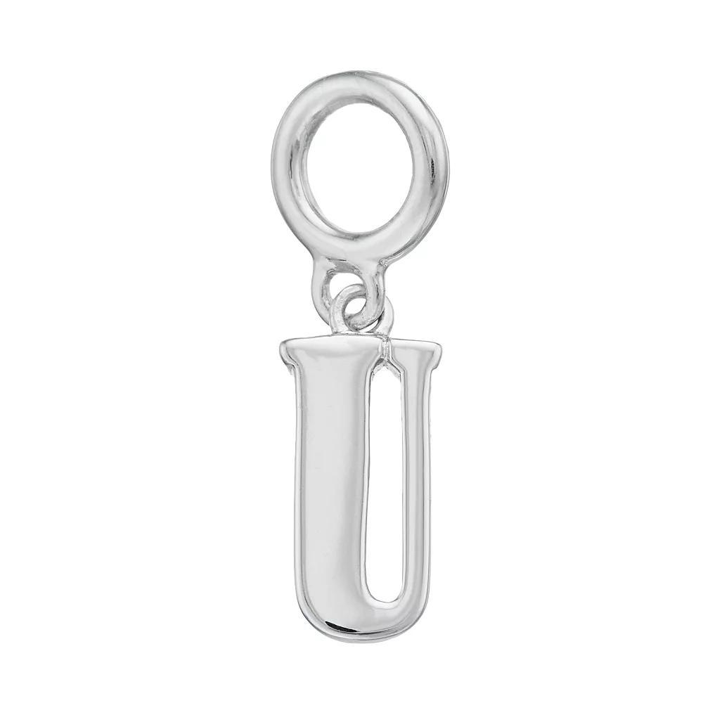Lavish by TJM Sterling Silver Initial Letter Charm, Women's, Sterling Q Product Image