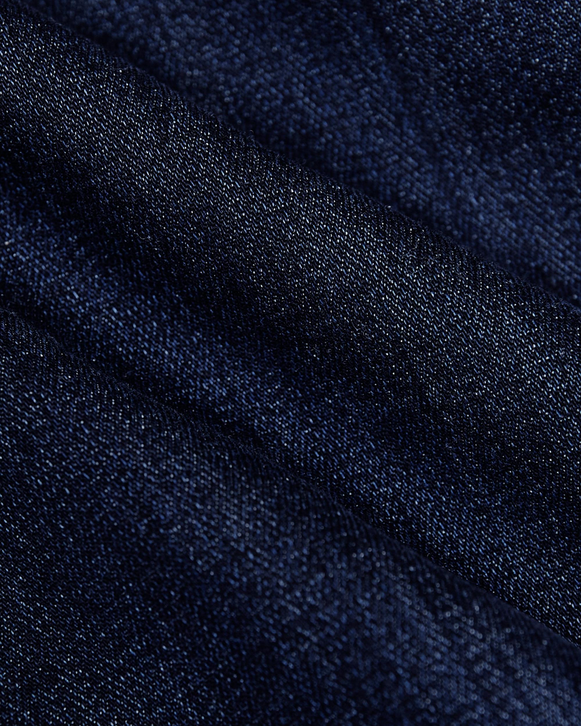 Indigo Wash Straight Comfort Stretch Jeans Product Image