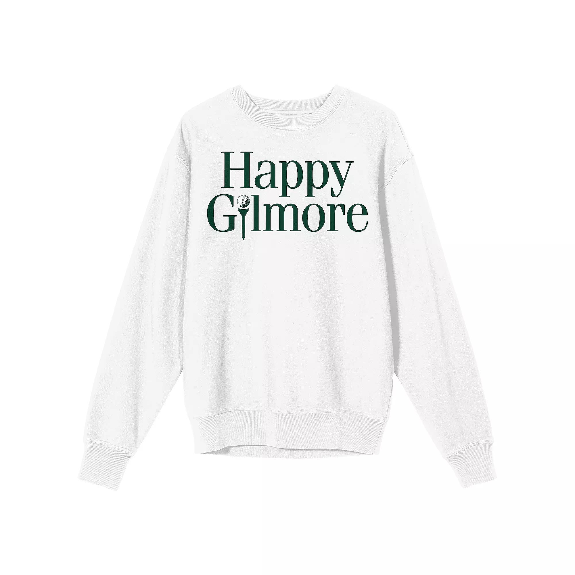 Men's Happy Gilmore Golf Logo Long Sleeve Graphic Tee, Size: Large, White Product Image