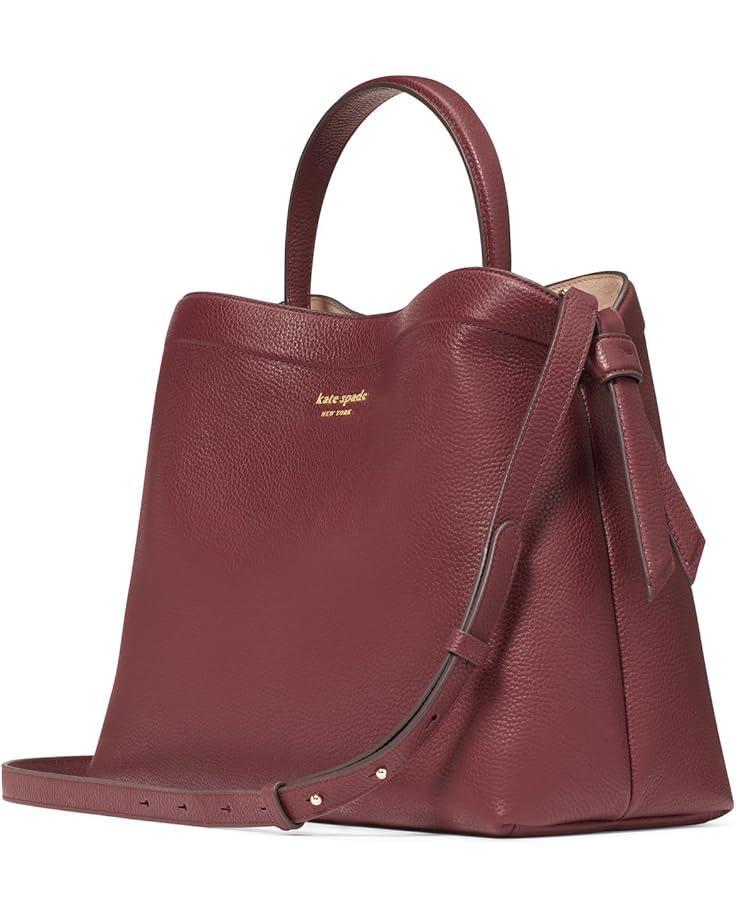 Kate Spade New York Knott Pebbled Leather Large Top Handle Product Image