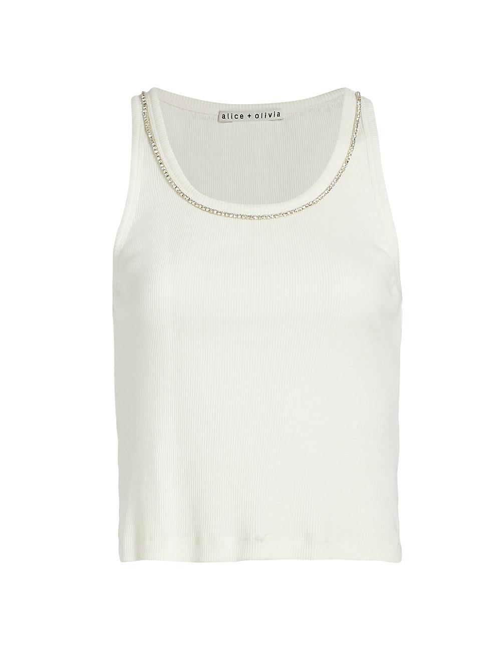 Womens Allen Embellished Tank Top Product Image