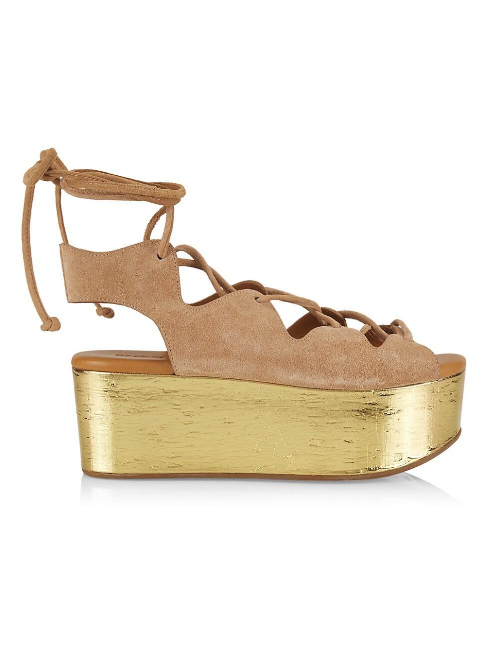 Womens Liana Suede Gladiator Sandals Product Image