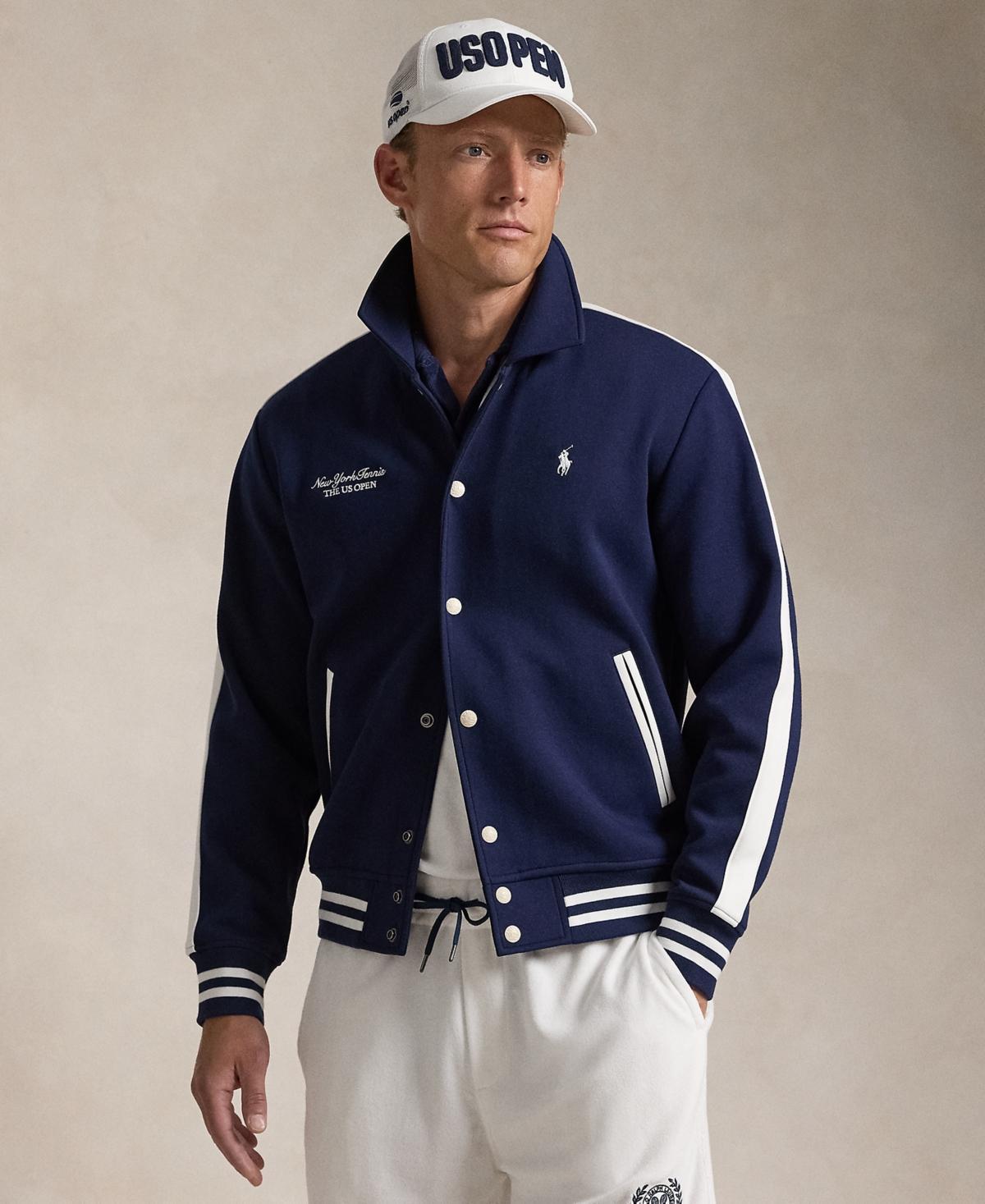 Us Open Crest Double-knit Jacket In Navy Product Image