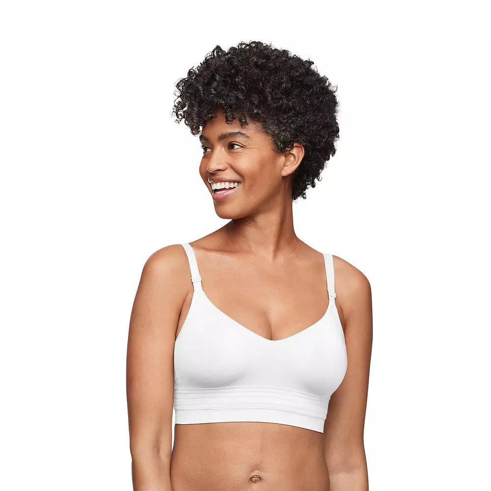 Warners Easy Does It™ Allover Smoothing Seamless Longline Bra RM5501A, Women's, Size: XXL, Nirvana Product Image