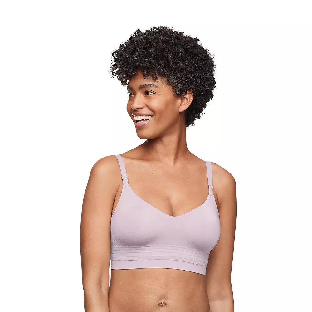 Warners Easy Does It™ Allover Smoothing Seamless Longline Bra RM5501A, Women's, Size: XXL, Nirvana Product Image