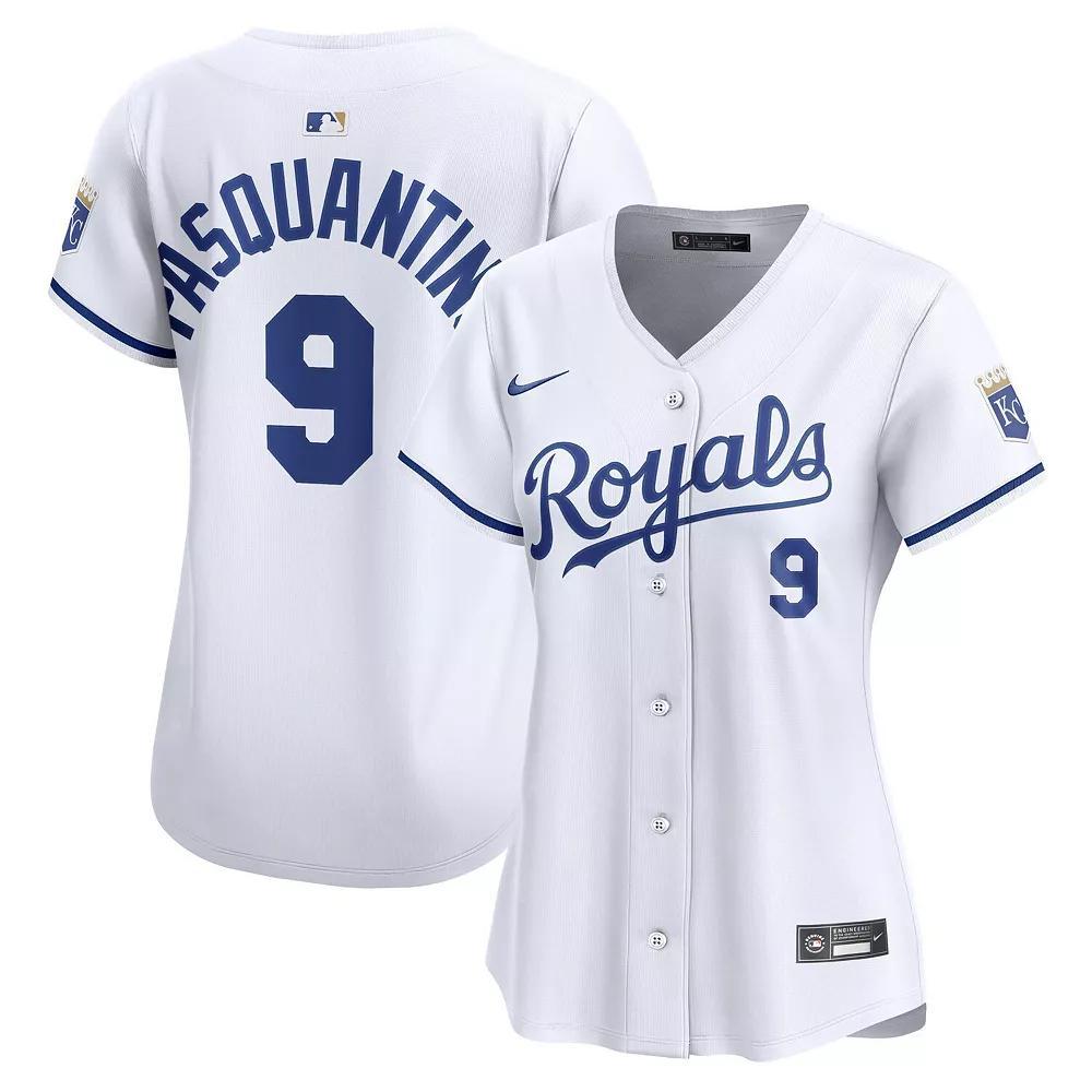 Women's Nike Vinnie Pasquantino White Kansas City Royals Home Limited Jersey, Size: XL Product Image