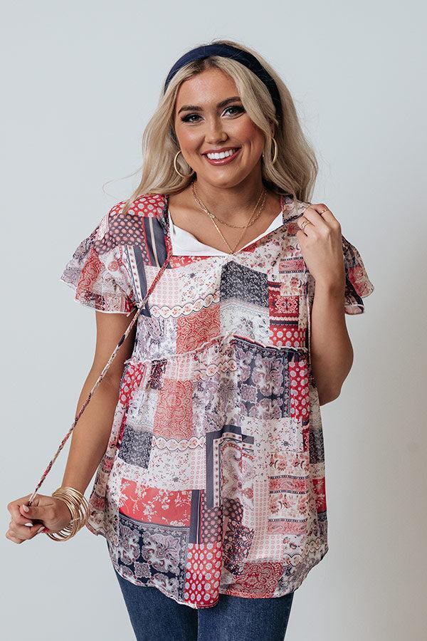 So Joyous Shift Top Product Image