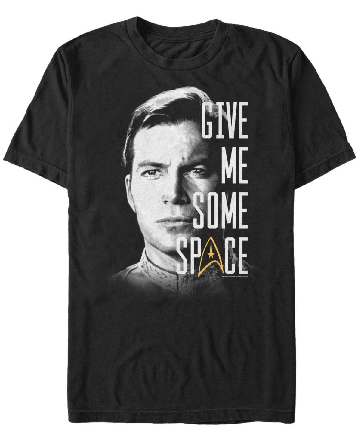 Men's Star Trek The Original Series Space Kirk Tee, Size: XXL, Black Product Image