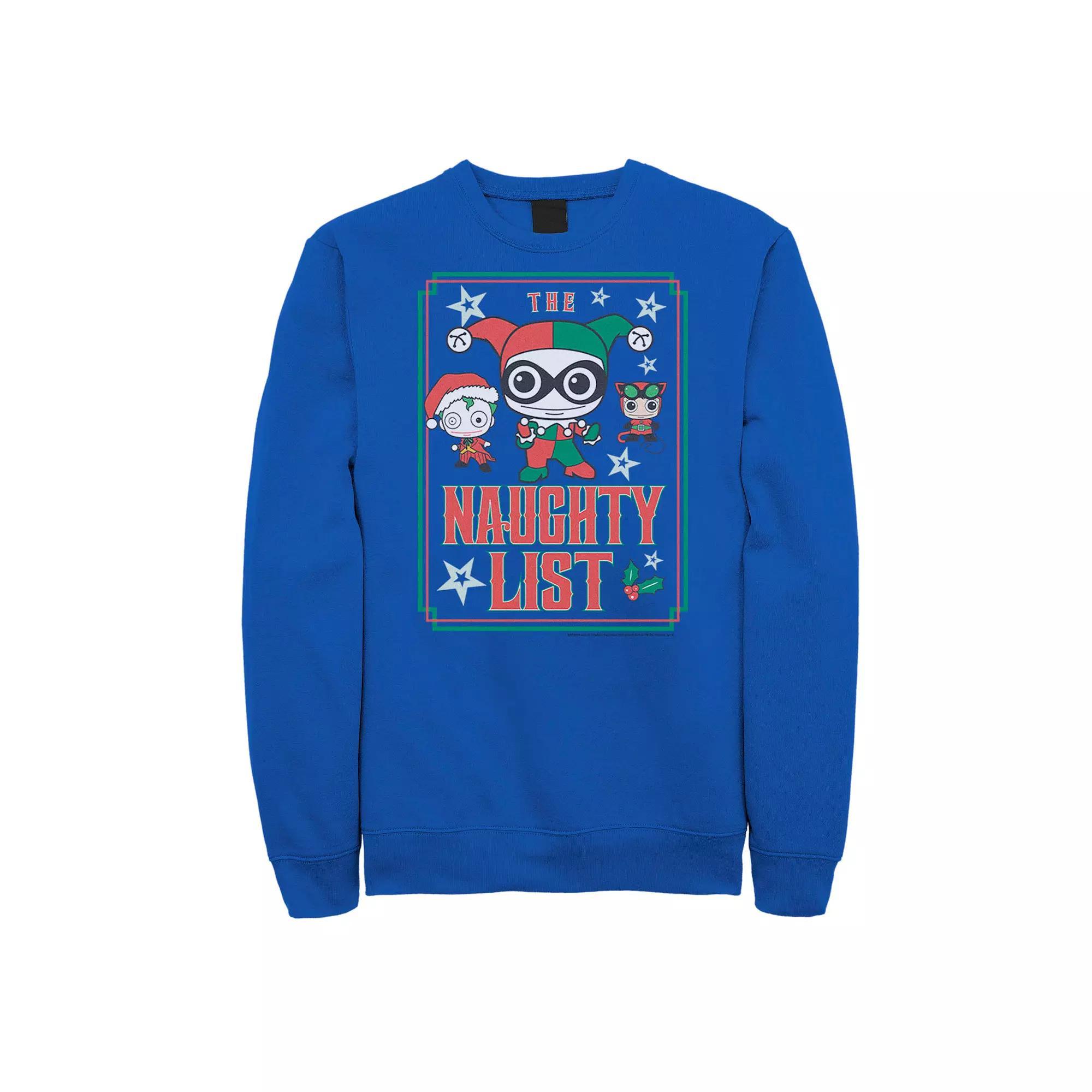 Men's Super Mario The Princess Is In Another Castle Sweatshirt, Size: XL, Black Product Image