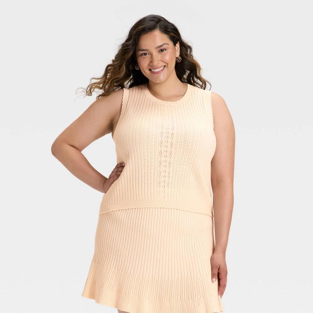 Women's Ribbed Sweater Vest - Universal Thread™ Product Image