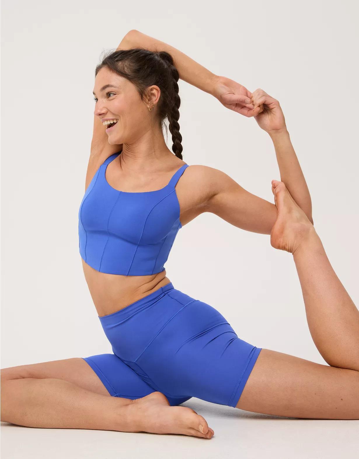 OFFLINE By Aerie Real Me Hold Up! Corset Sports Bra Product Image
