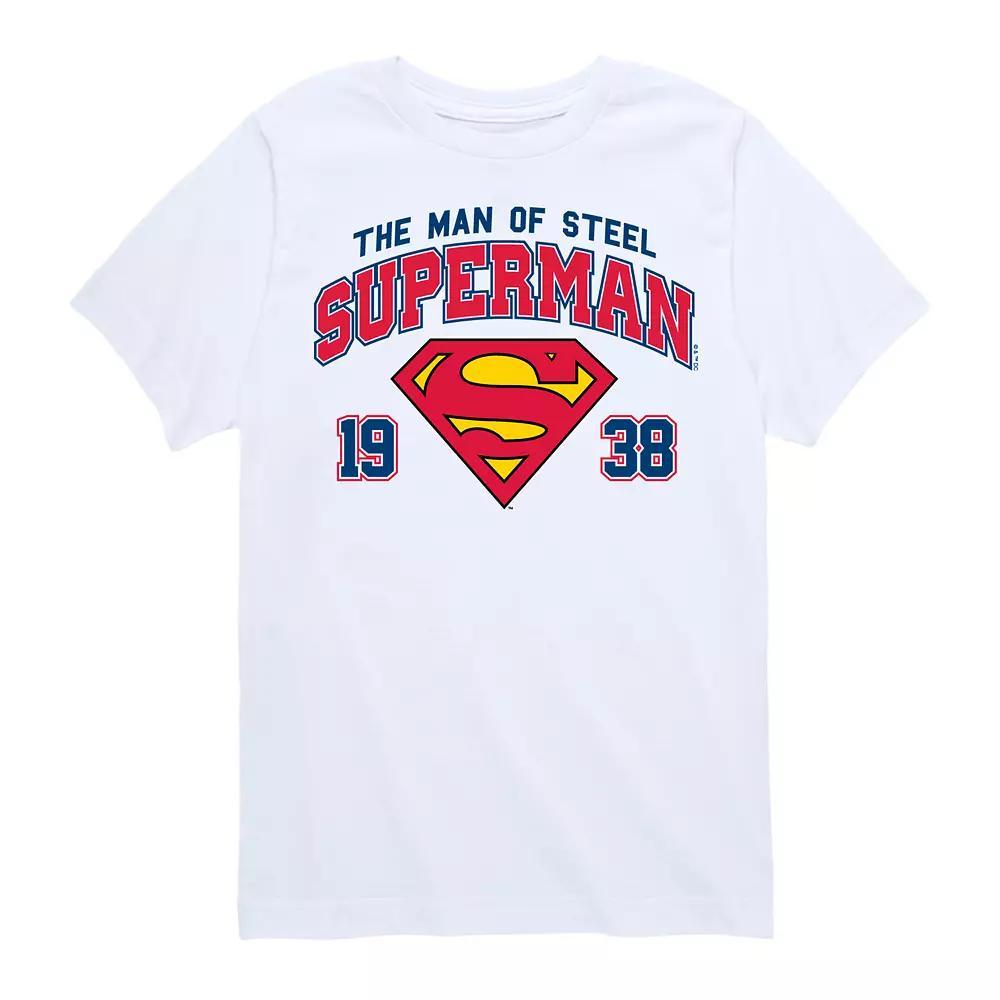 Boys 8-20 DC Comics Superman The Man Of Steel Graphic Tee, Boys Product Image