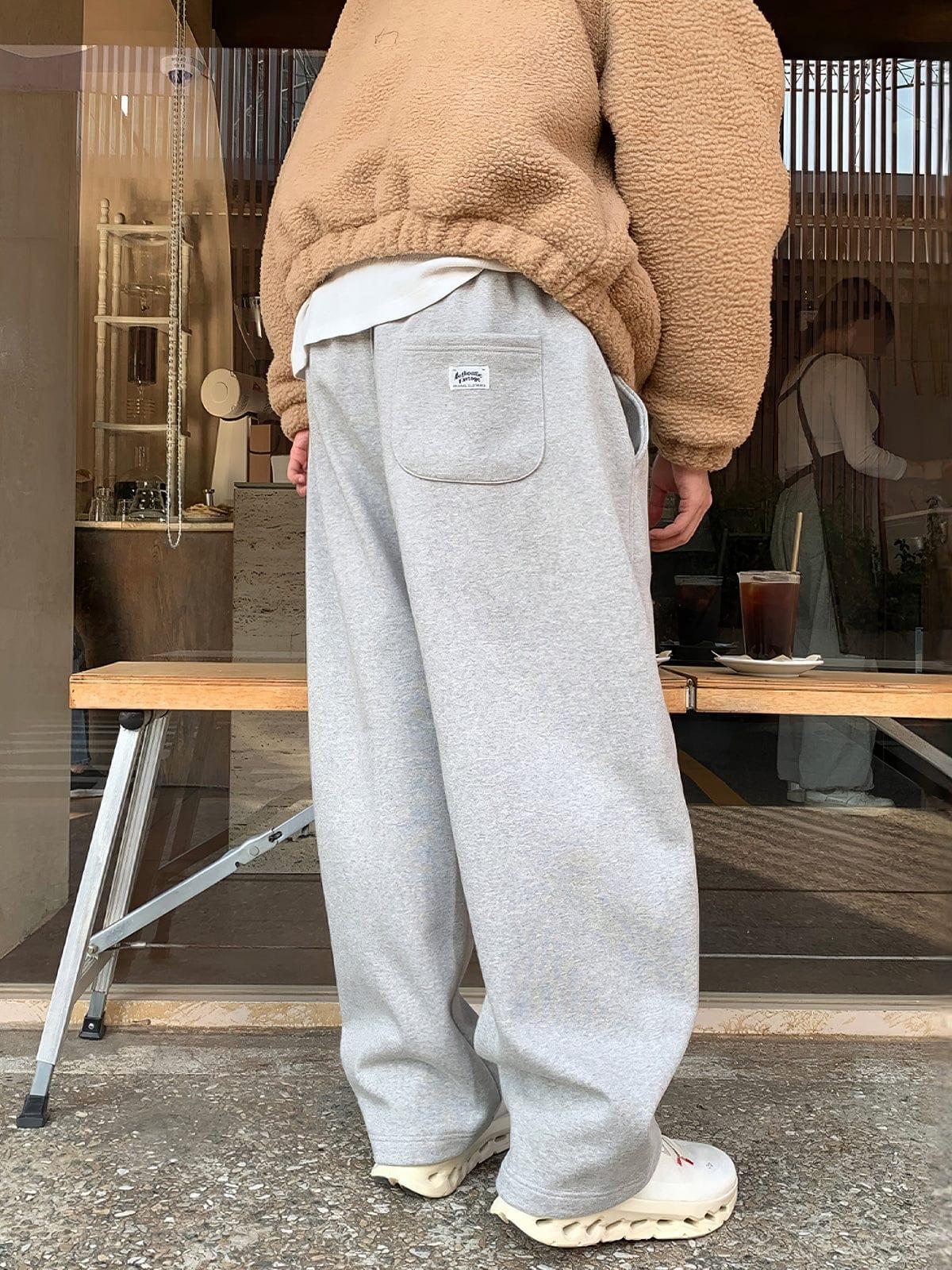 RT No. 12431 LOOSE STRAIGHT SWEATPANTS Product Image