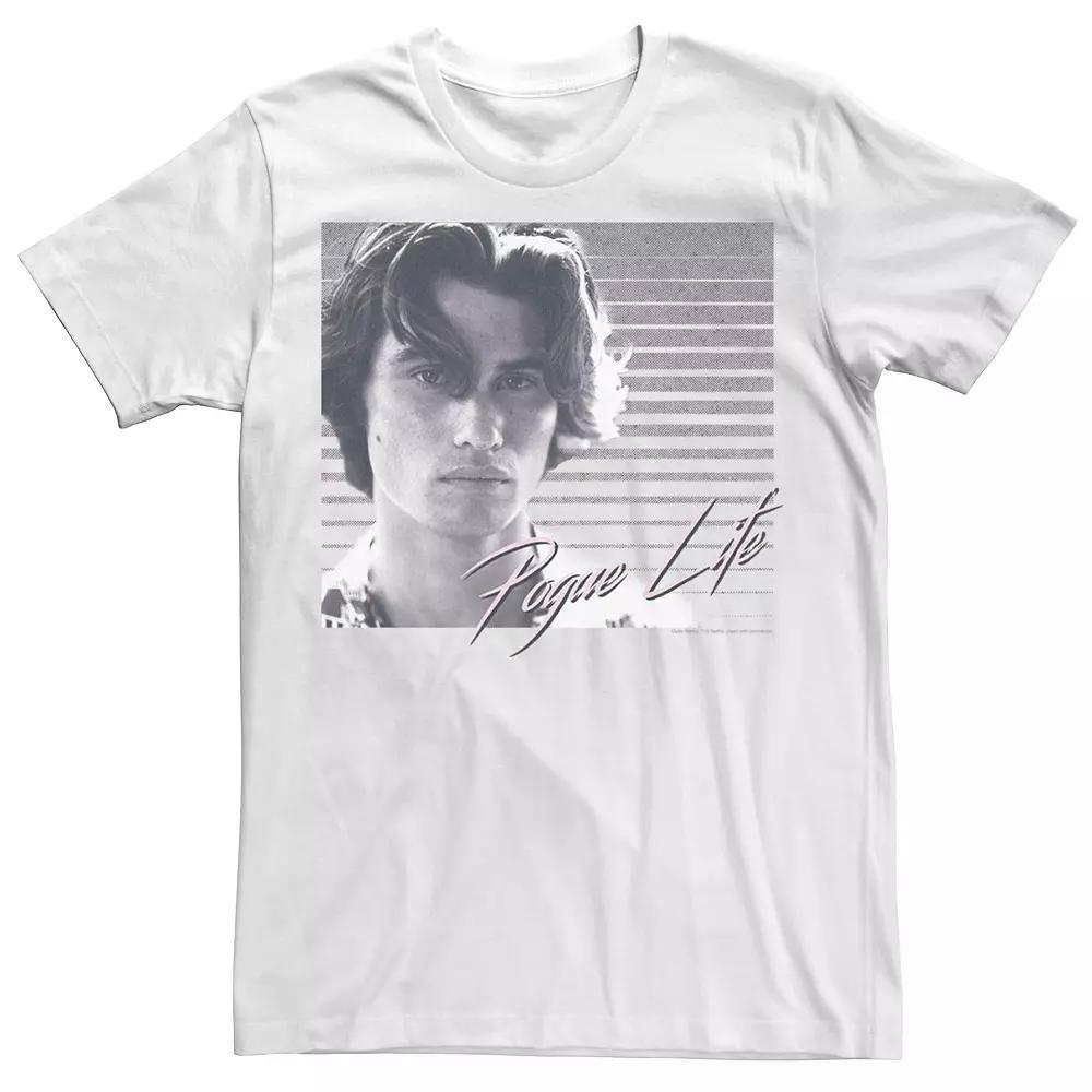 Men's Outer Banks Pogue Life John Booker Hero Photo Tee, Size: Small, White Product Image