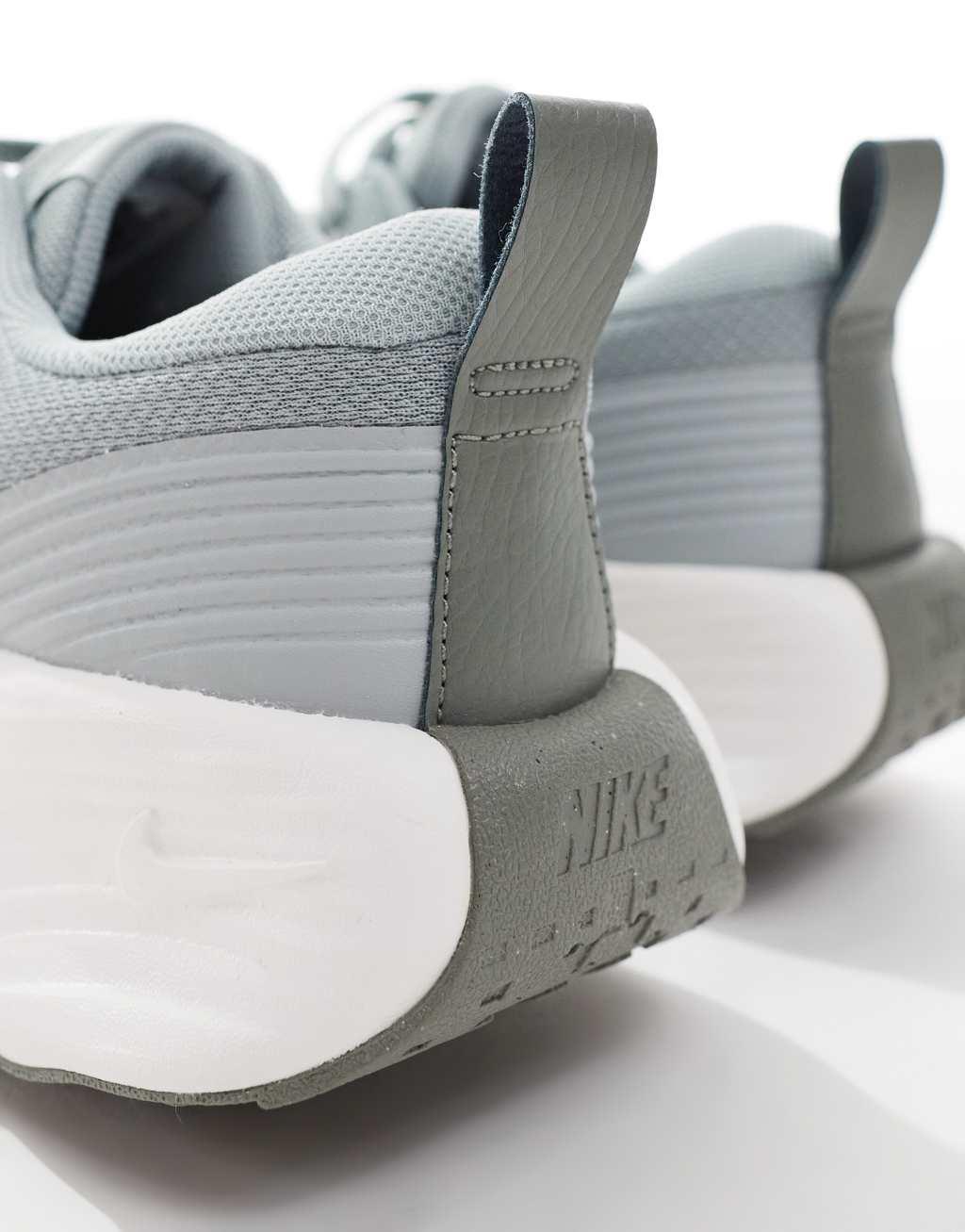 Nike Training Legend Essential 4 sneakers in gray and white Product Image