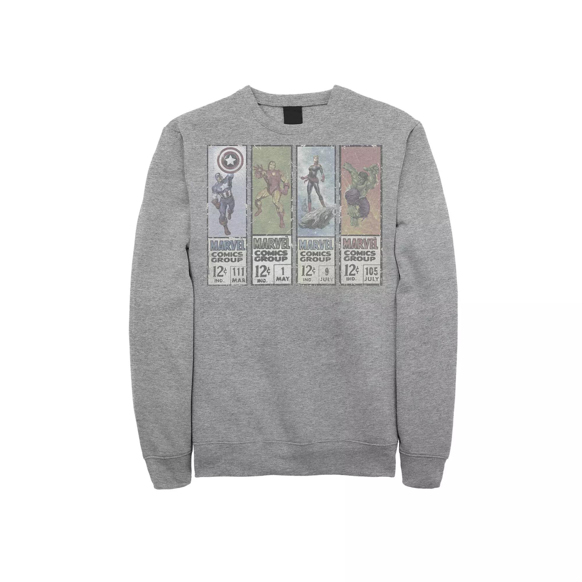 Mens Disney Pixar Cars Iconic DINOCO Gas Station Logo Pullover Fleece Athletic Grey Product Image