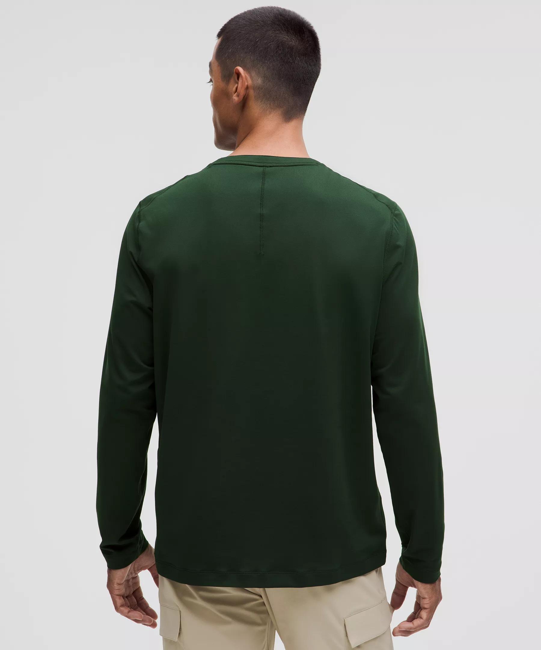 Soft Jersey Long-Sleeve Henley Product Image