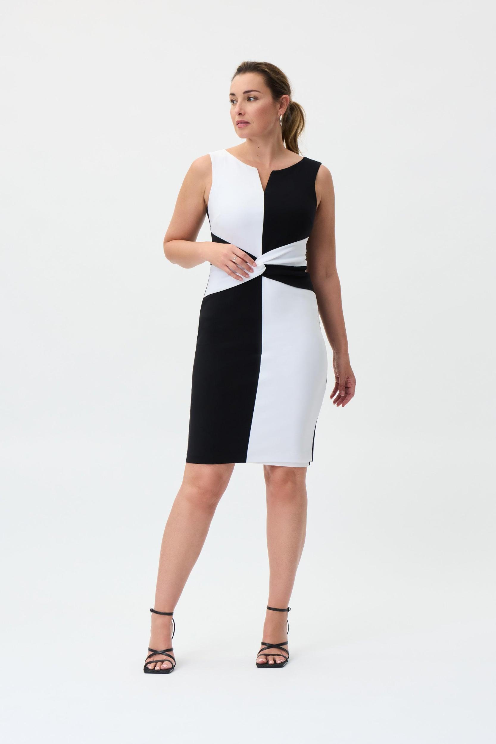 Joseph Ribkoff Color-Block Dress Product Image
