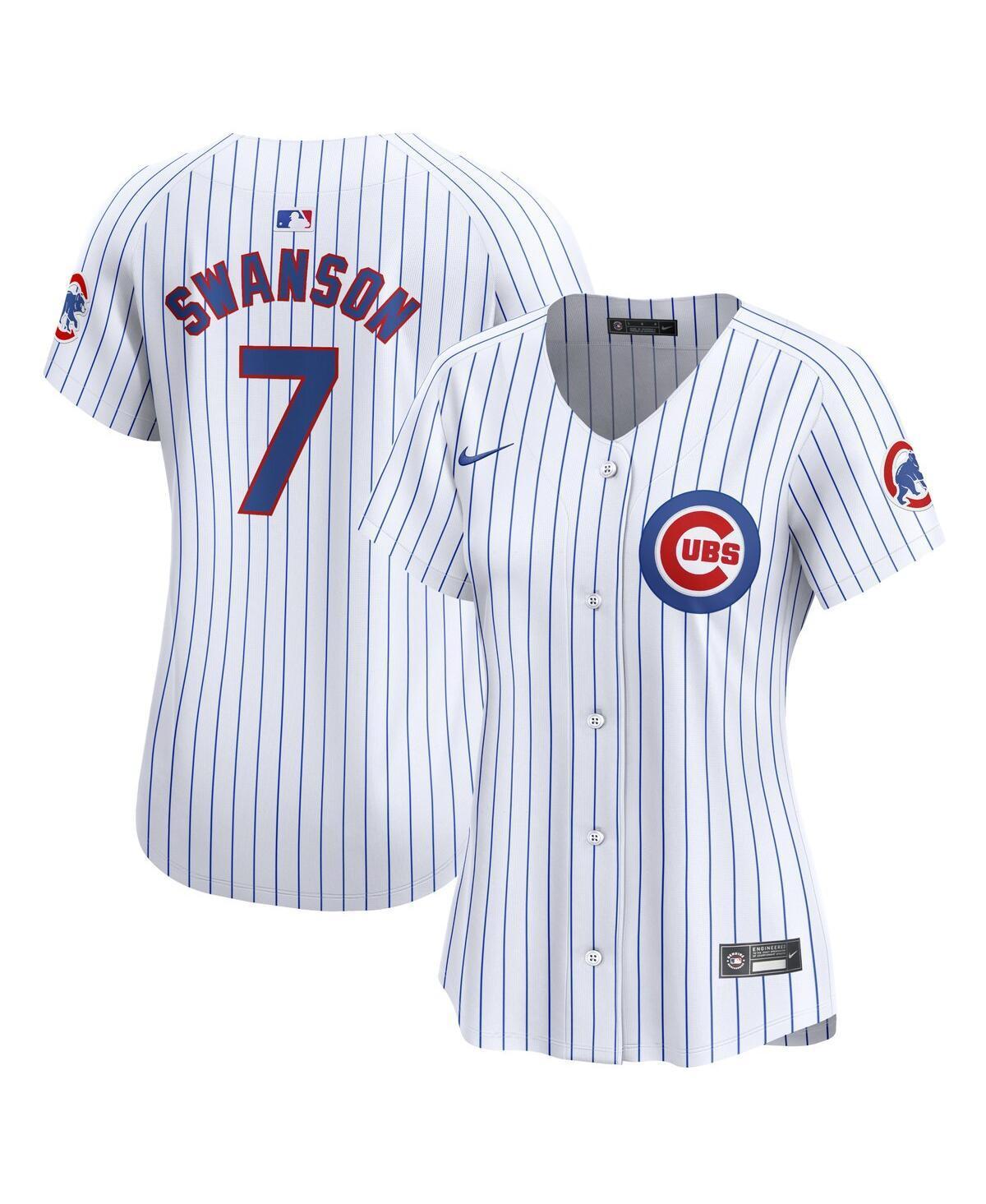 Womens Nike Dansby Swanson Chicago Cubs Home Limited Player Jersey Product Image