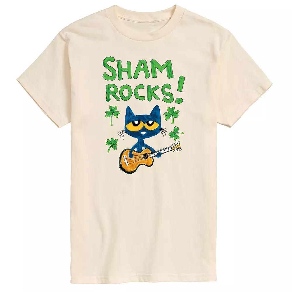 Mens Pete Cat Sham Rocks Tee Product Image