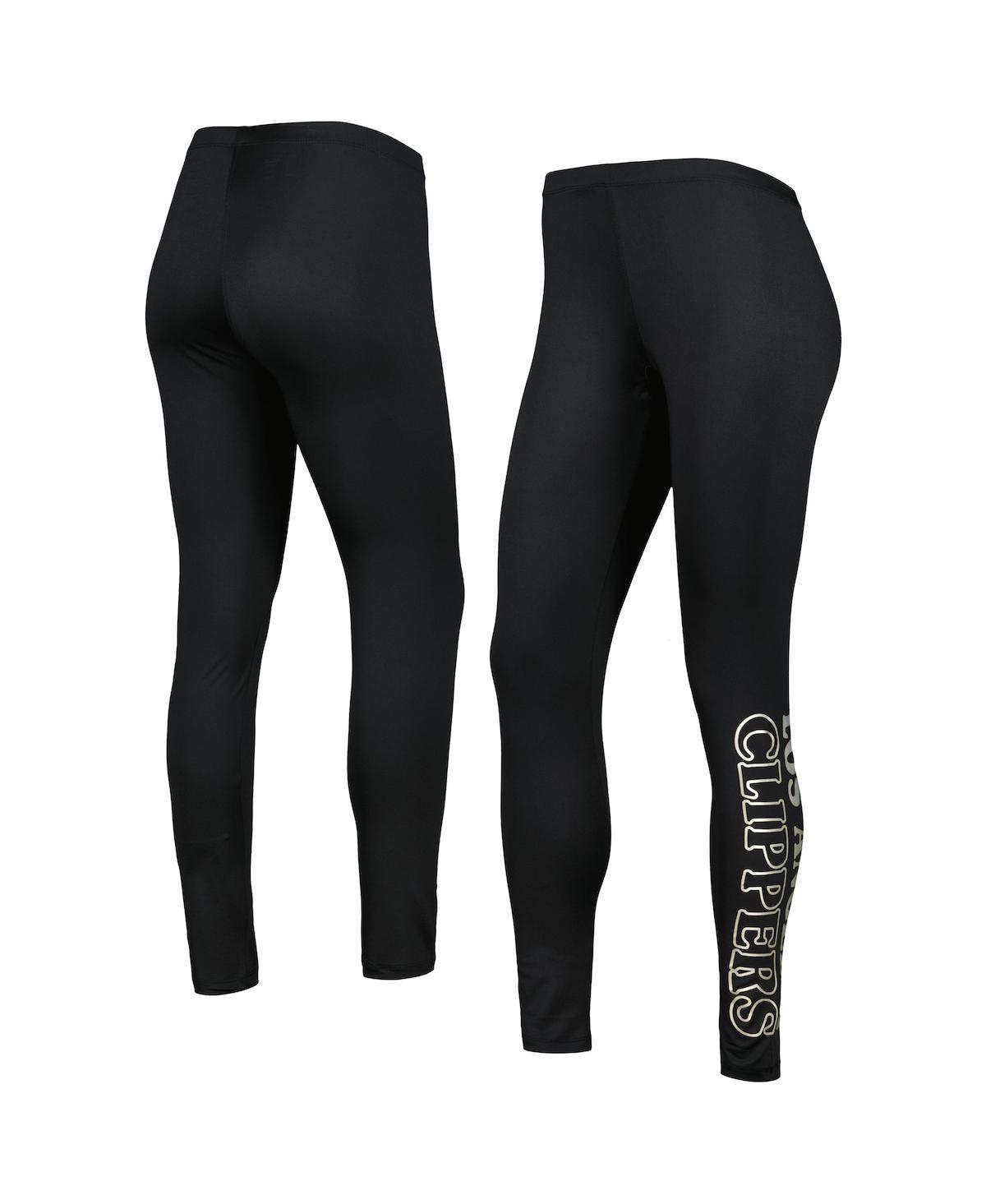 Women's G-III 4Her by Carl Banks Black LA Clippers Stadium Leggings, Size: Small Product Image