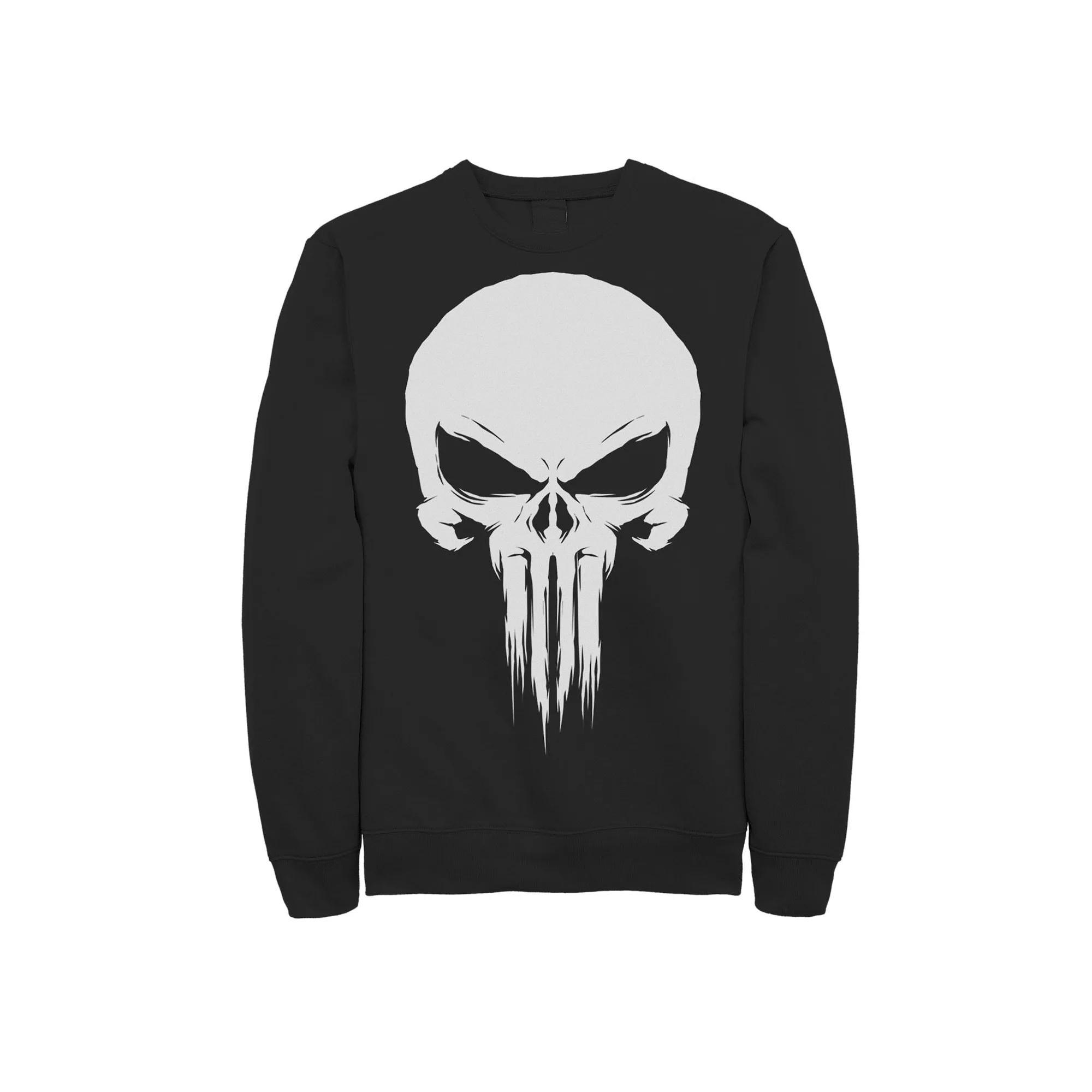 Mens Marvel Original Punisher Painted Chest Logo Fleece Product Image