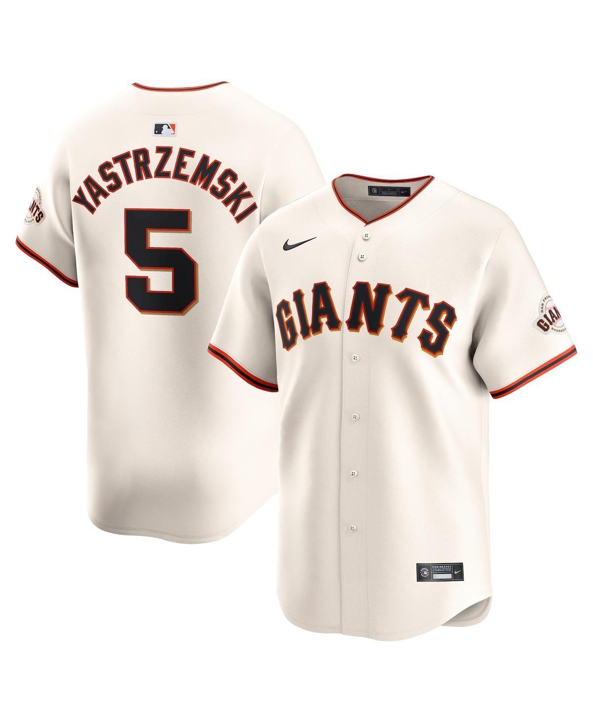 Men's Nike Mike Yastrzemski Cream San Francisco Giants Home Limited Player Jersey, Size: Large, Beige Product Image