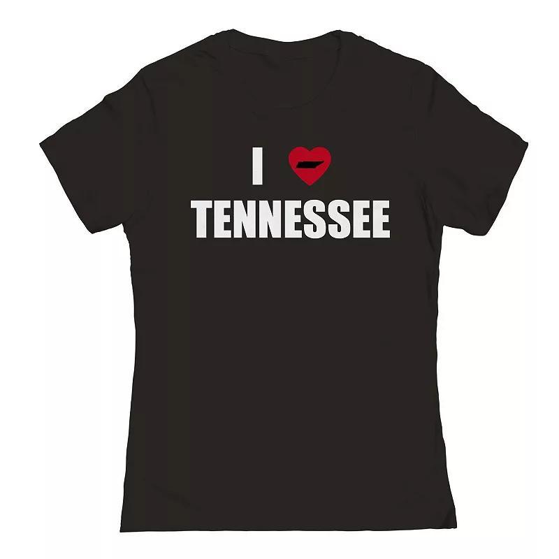 Juniors I Heart Tennessee Graphic Tee, Womens Product Image