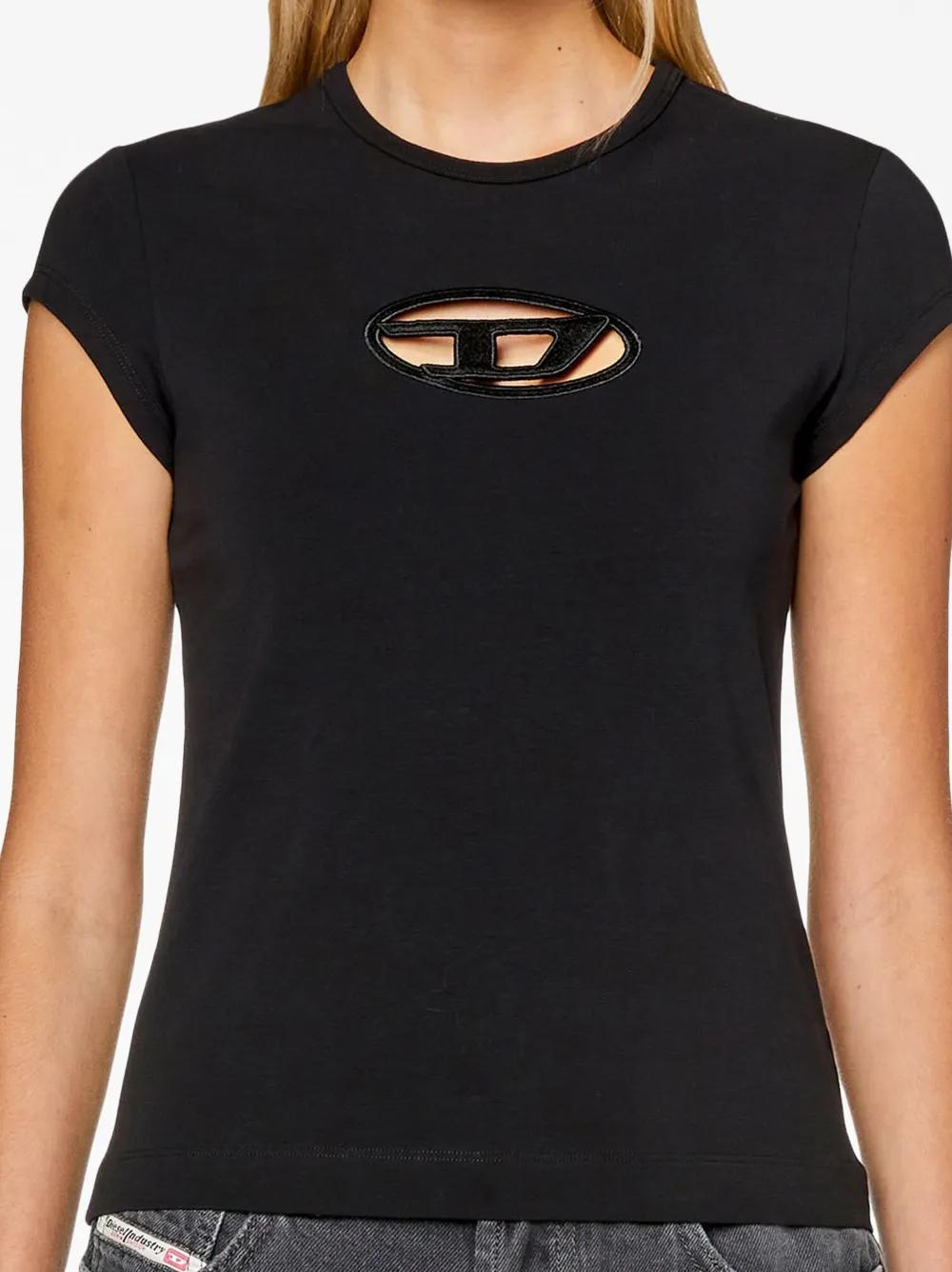 T-Angie cut-out logo T-shirt Product Image