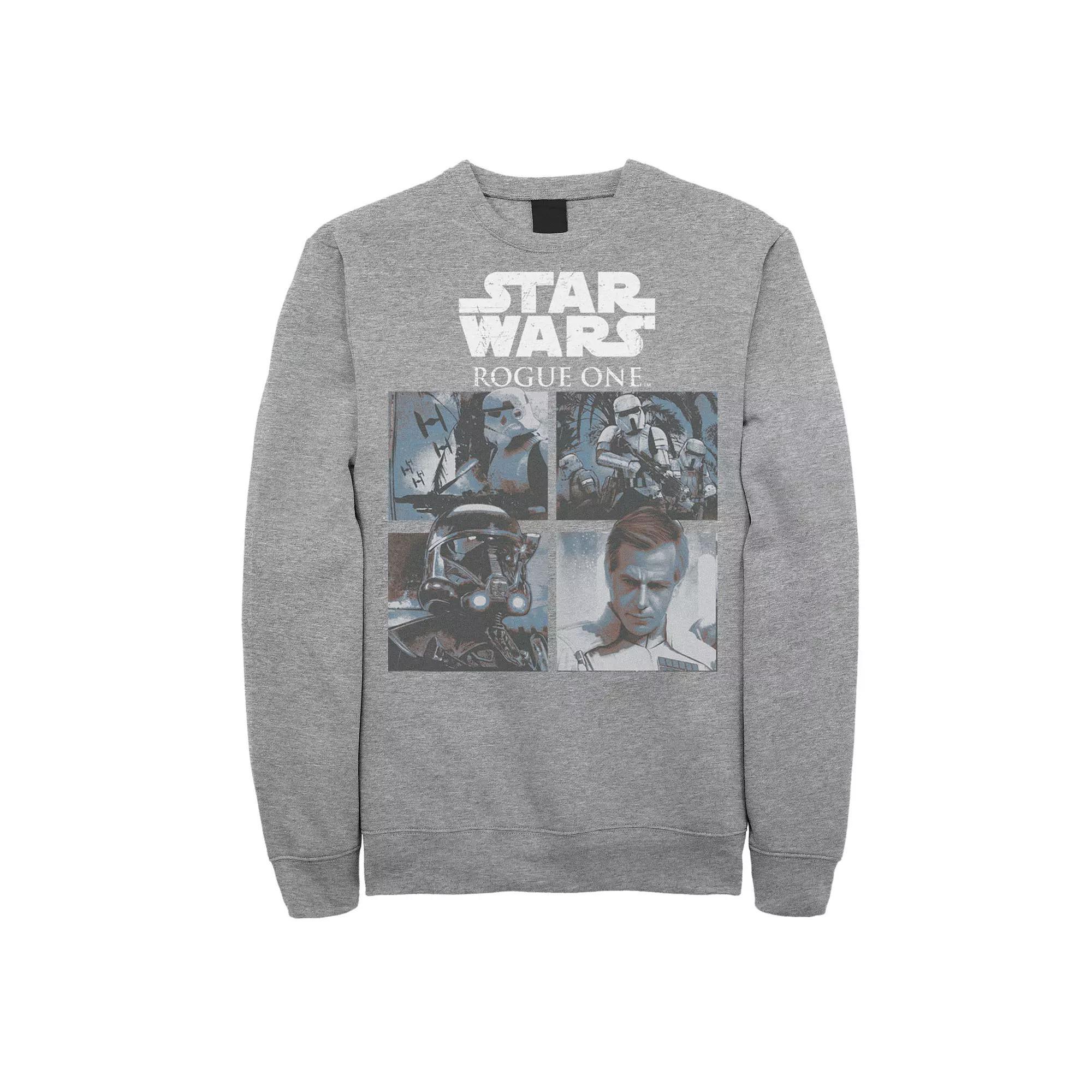 Men's Rogue One: A Star Wars Story Empire Portrait Sweatshirt, Size: Small, Athletic Grey Product Image