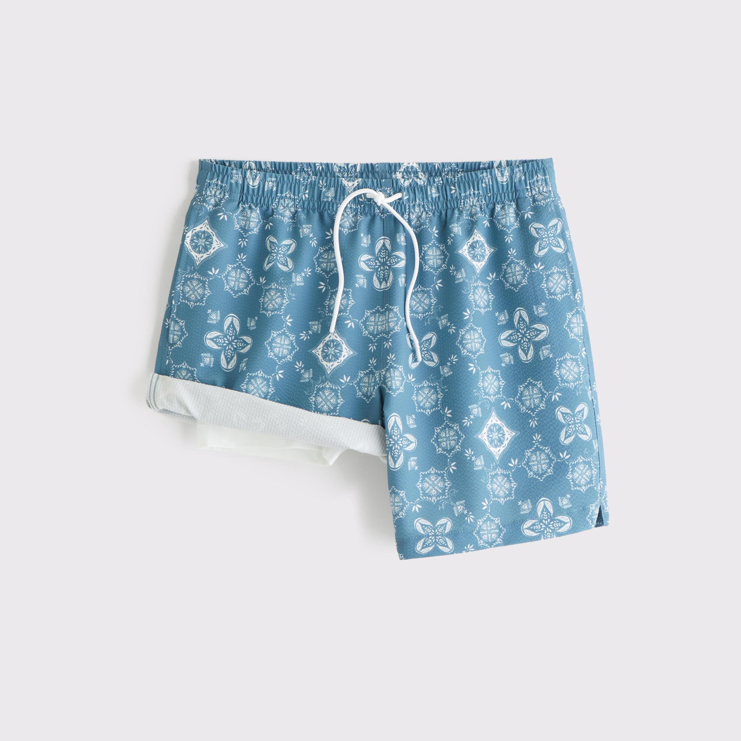 Pull-On Seersucker Swim Trunk Product Image