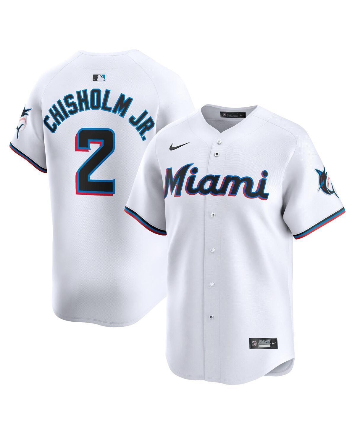 Men's Nike Sandy Alcantara White Miami Marlins Home Limited Player Jersey, Size: XL Product Image
