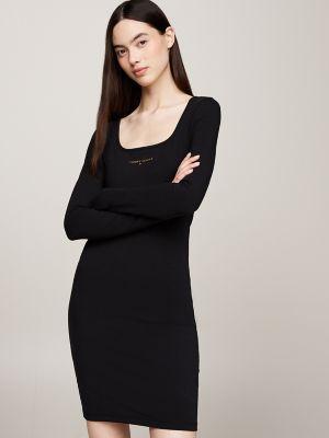 Tommy Jeans Logo Scoop Neck Dress Product Image