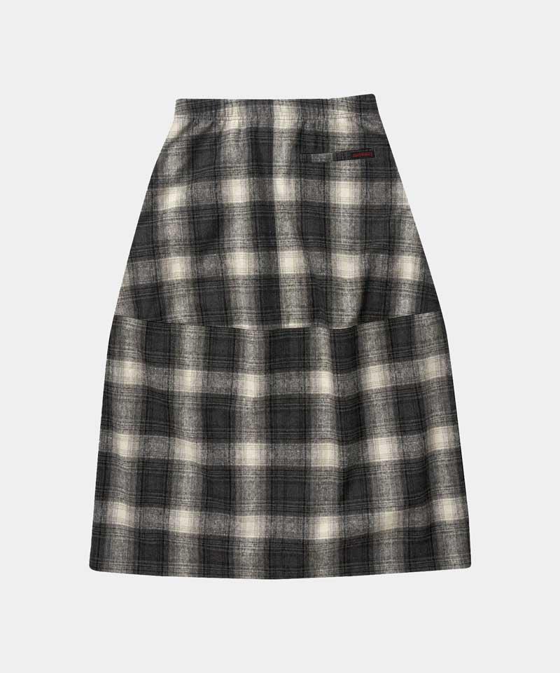 Wool Paneled Skirt Product Image