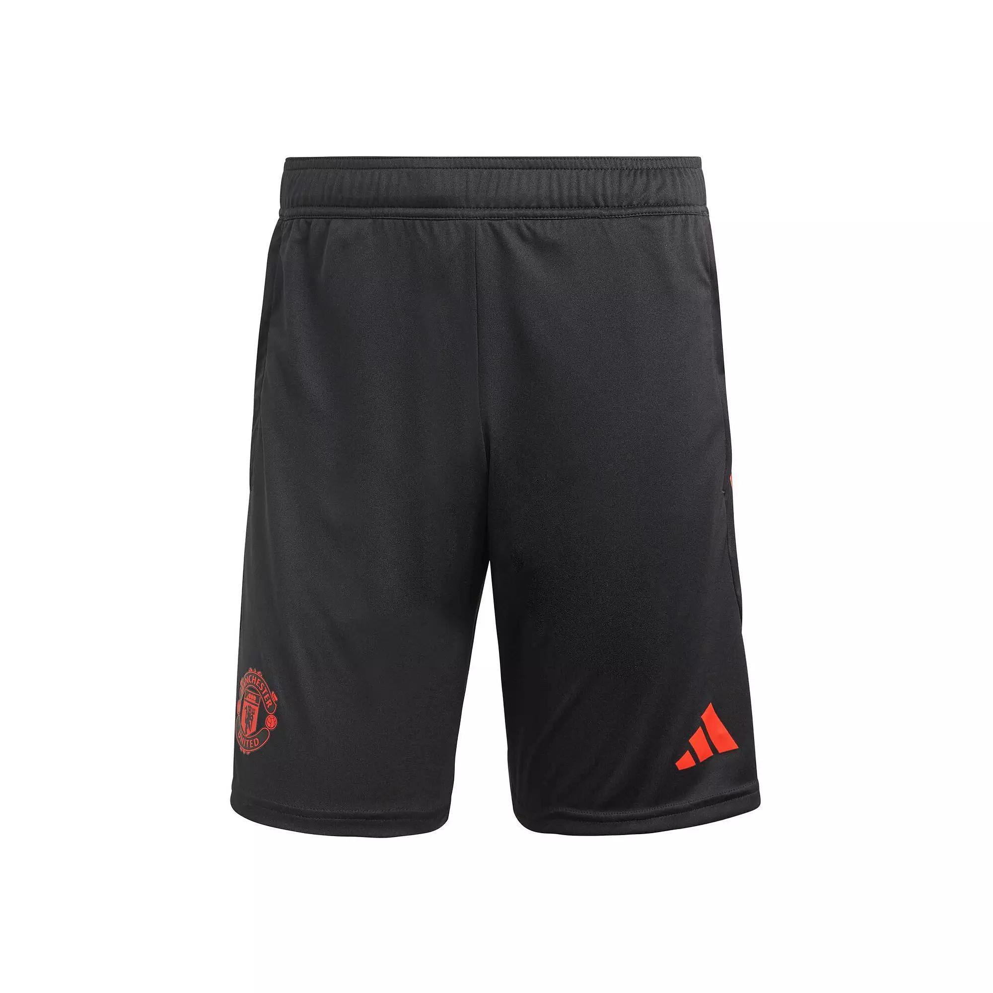 Mens adidas Black Manchester United 2022/23 Training AEROREADY Shorts Product Image