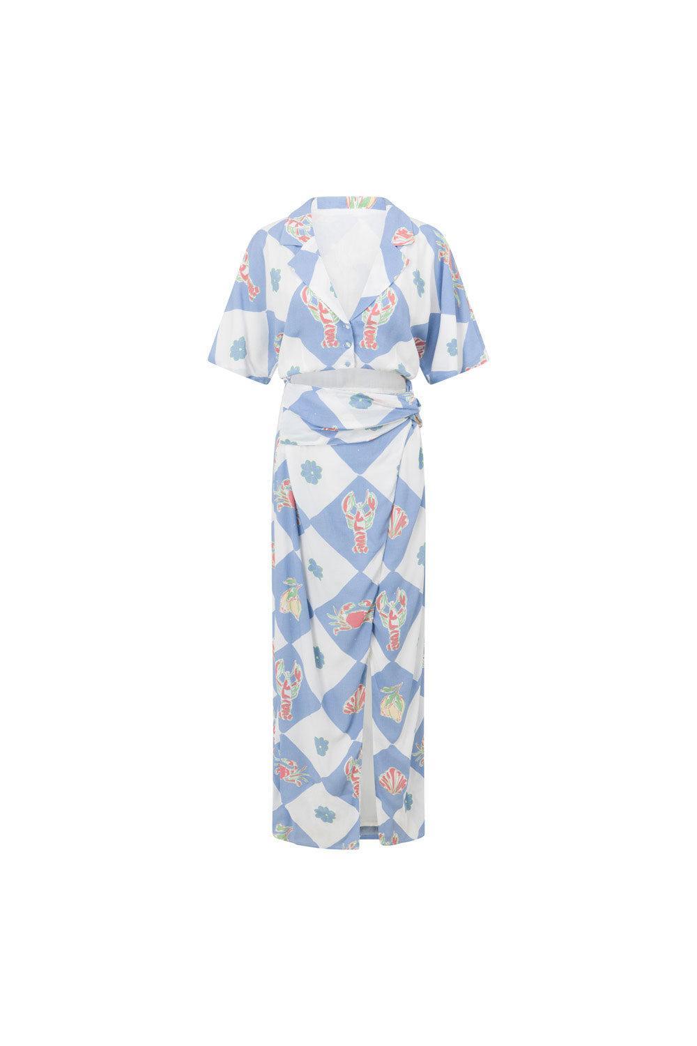 Coralina Dress - Oceano Product Image